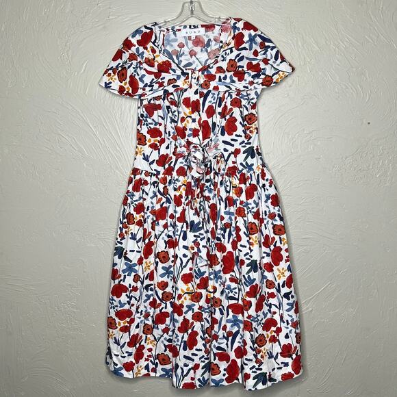 Buru Floral Dress Size Medium - Picture 1 of 4
